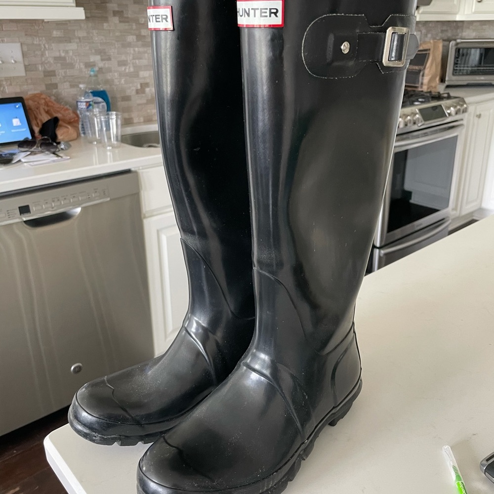 Hunter rain boots